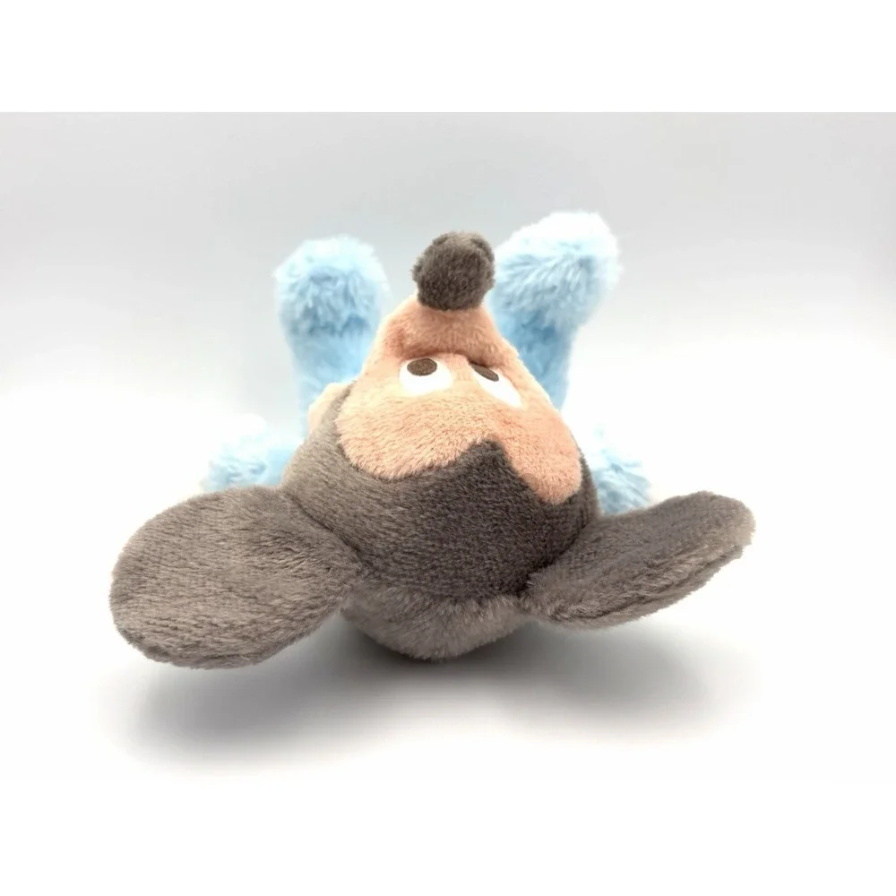 Disney Parks Baby Blue Mickey Mouse Plush Chime Rattle Stuffed Animal 9